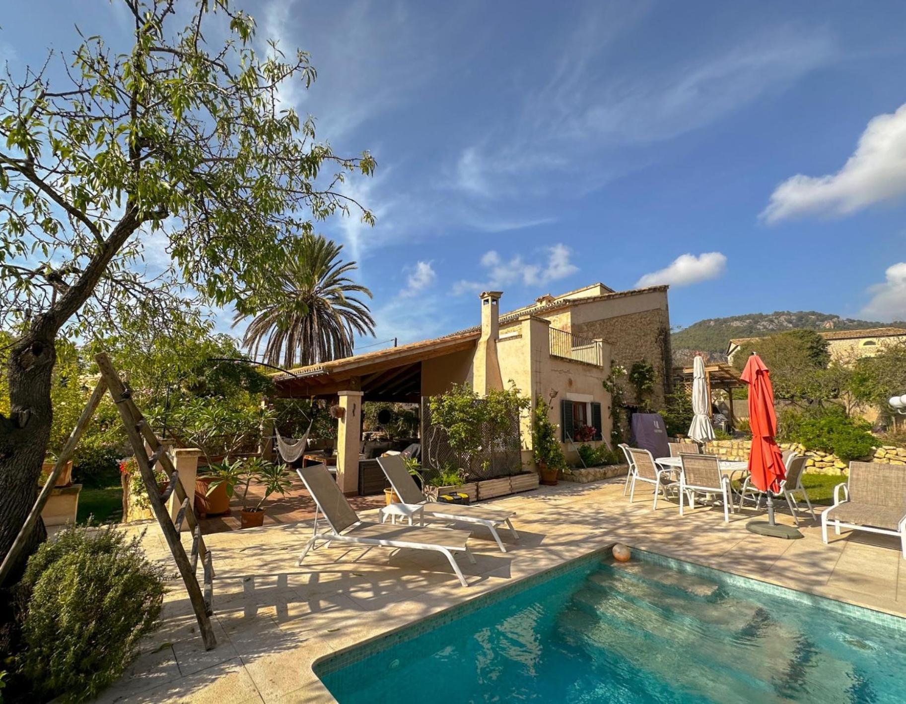 Villa Son Reina Es Capdella Exterior foto